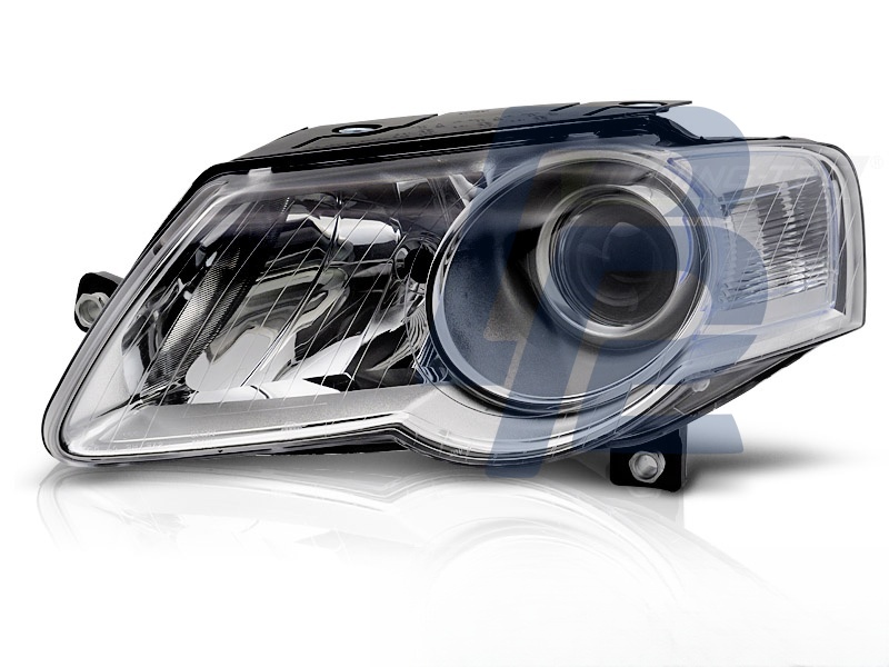 Headlights Chrome Left Side for VW Passat B6 3C 03.2005–2010 - 3
