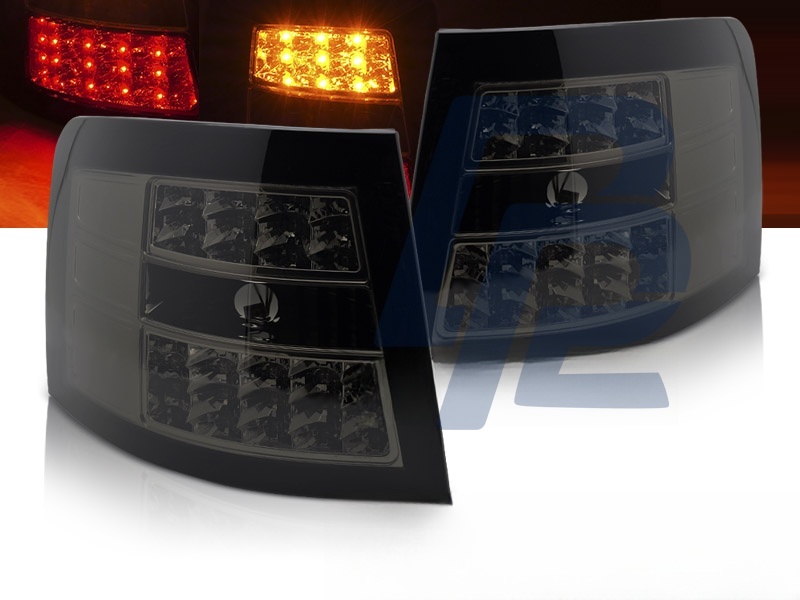 LED Tail Lights Smoked for Audi A6 05.1997–05.2004 Avant - 4