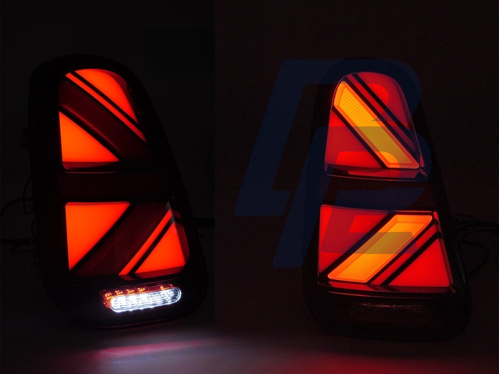 LED Tail Lights Red Sequential for Mini Cooper R50 R52 R53 2001–2006 - 4
