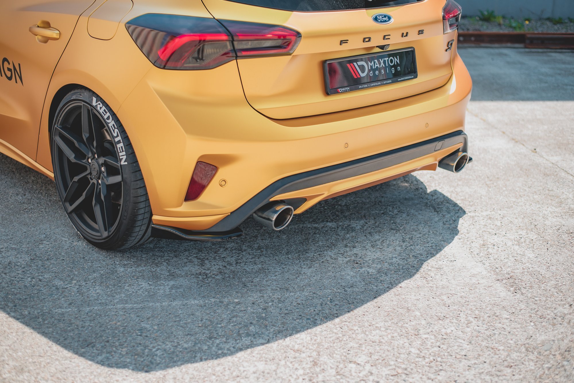 Rear Side Splitters V.2 Ford Focus Mk4 ST (2019-)