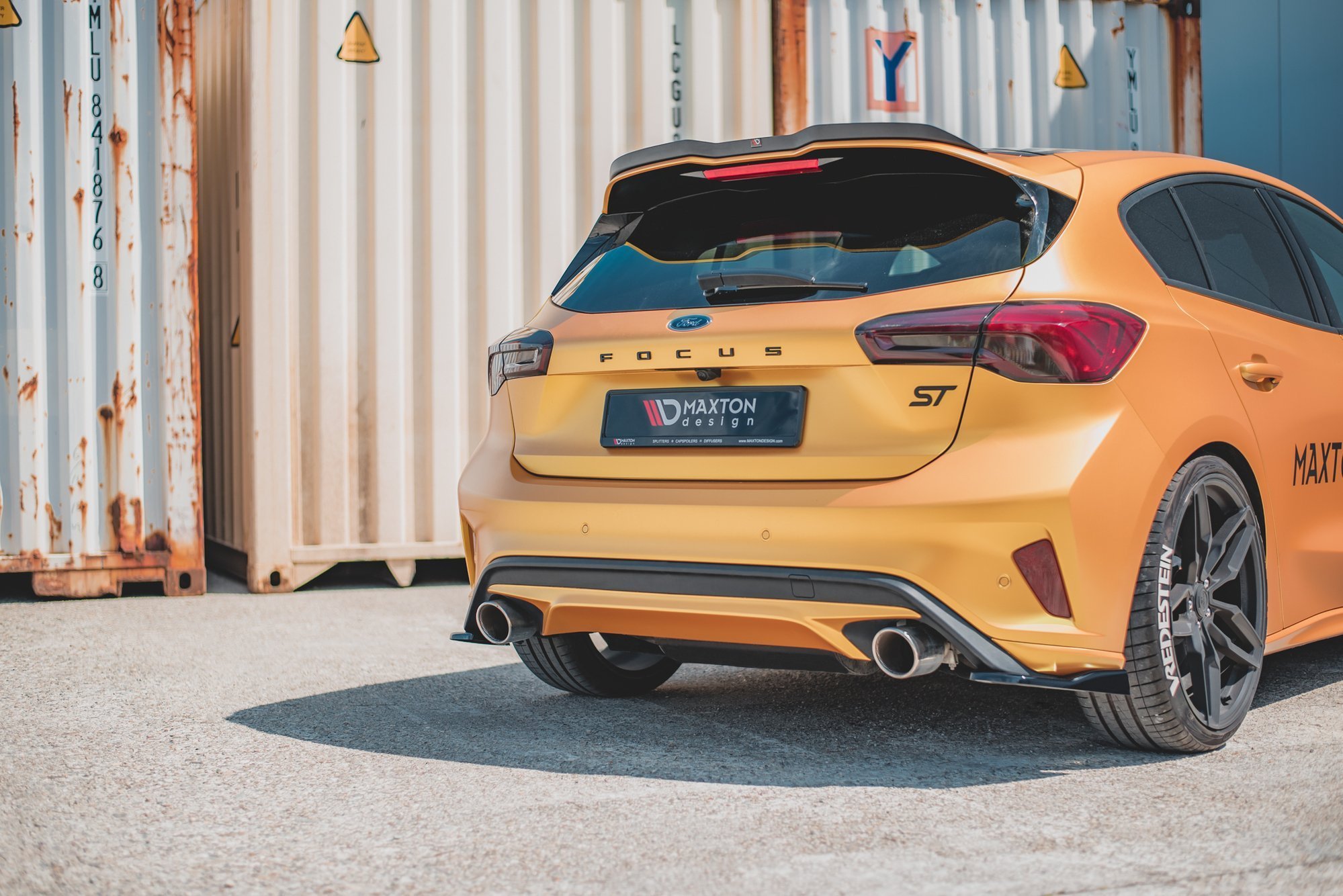 Rear Side Splitters V.2 Ford Focus Mk4 ST (2019-) - 3