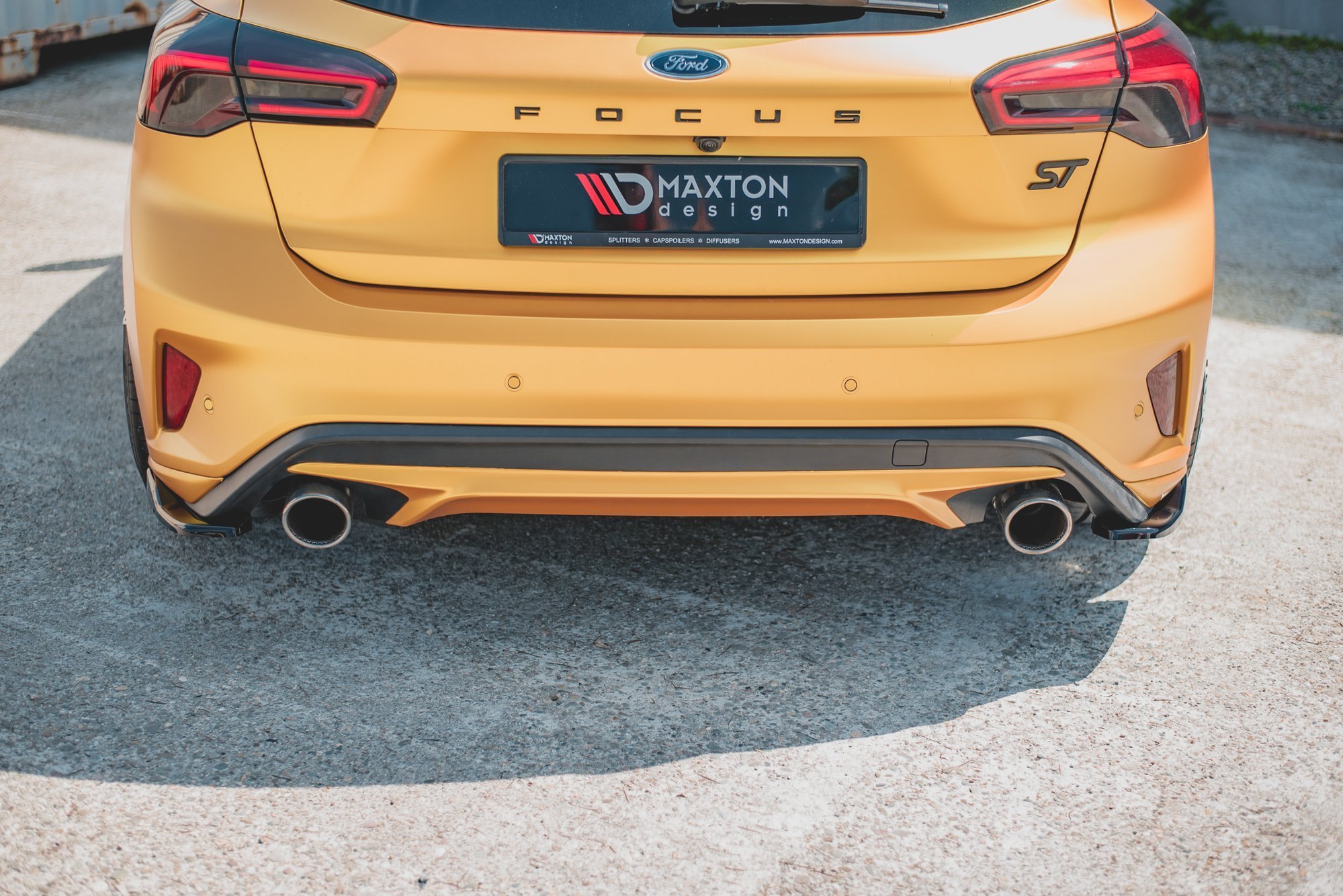 Rear Side Splitters V.2 Ford Focus Mk4 ST (2019-) - 2