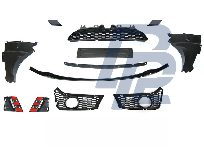Sport Front Bumper Style for BMW F30 / F31 2011–2018 - 4