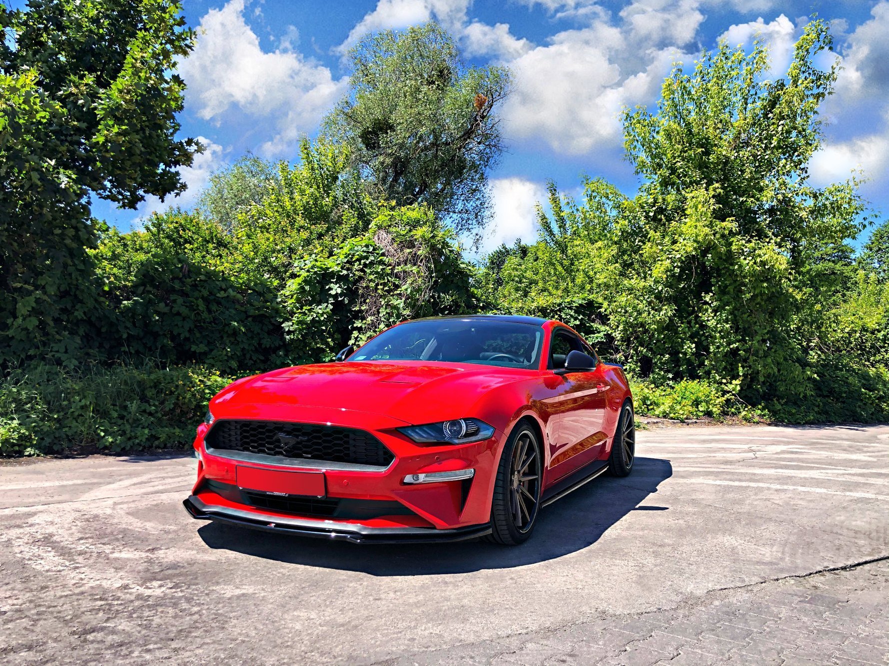 Front Splitter Ford Mustang Mk6 Facelift (2018-) - 3