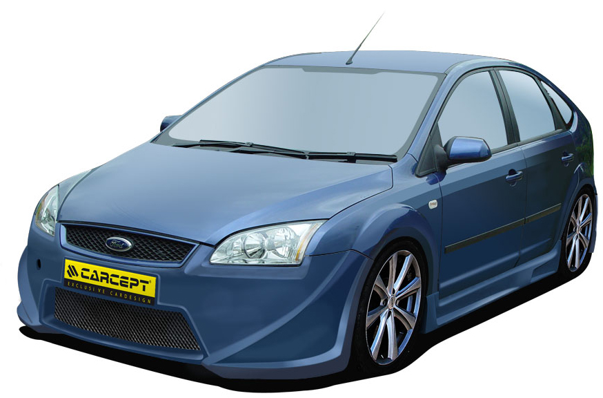 FORD FOCUS II 05+ BASIC FRÄMRE STÖTFÅNGARE [CARCEPT]