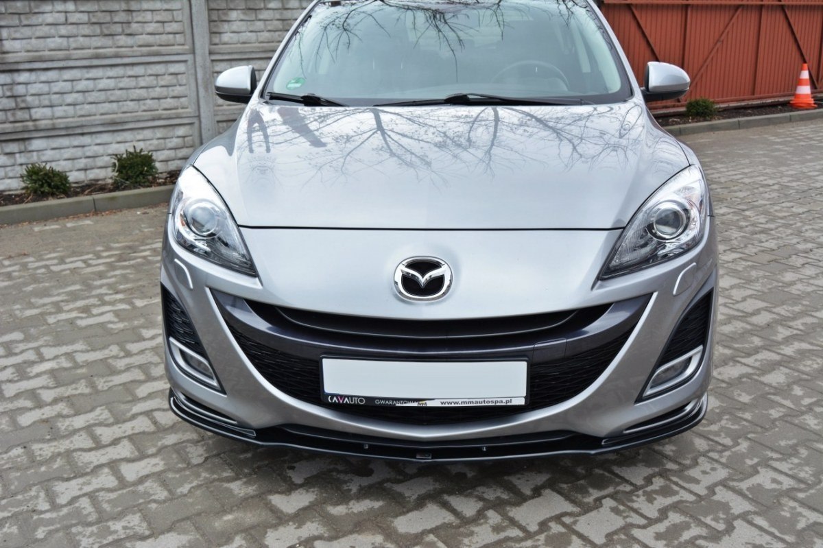 FRONT SPLITTER MAZDA 3 MK2 SPORT (PREFACE) - 3