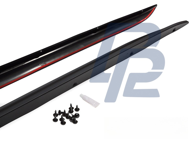Side Skirt Panel Performance Style Black for BMW G22 G23 2020–2024 - 3