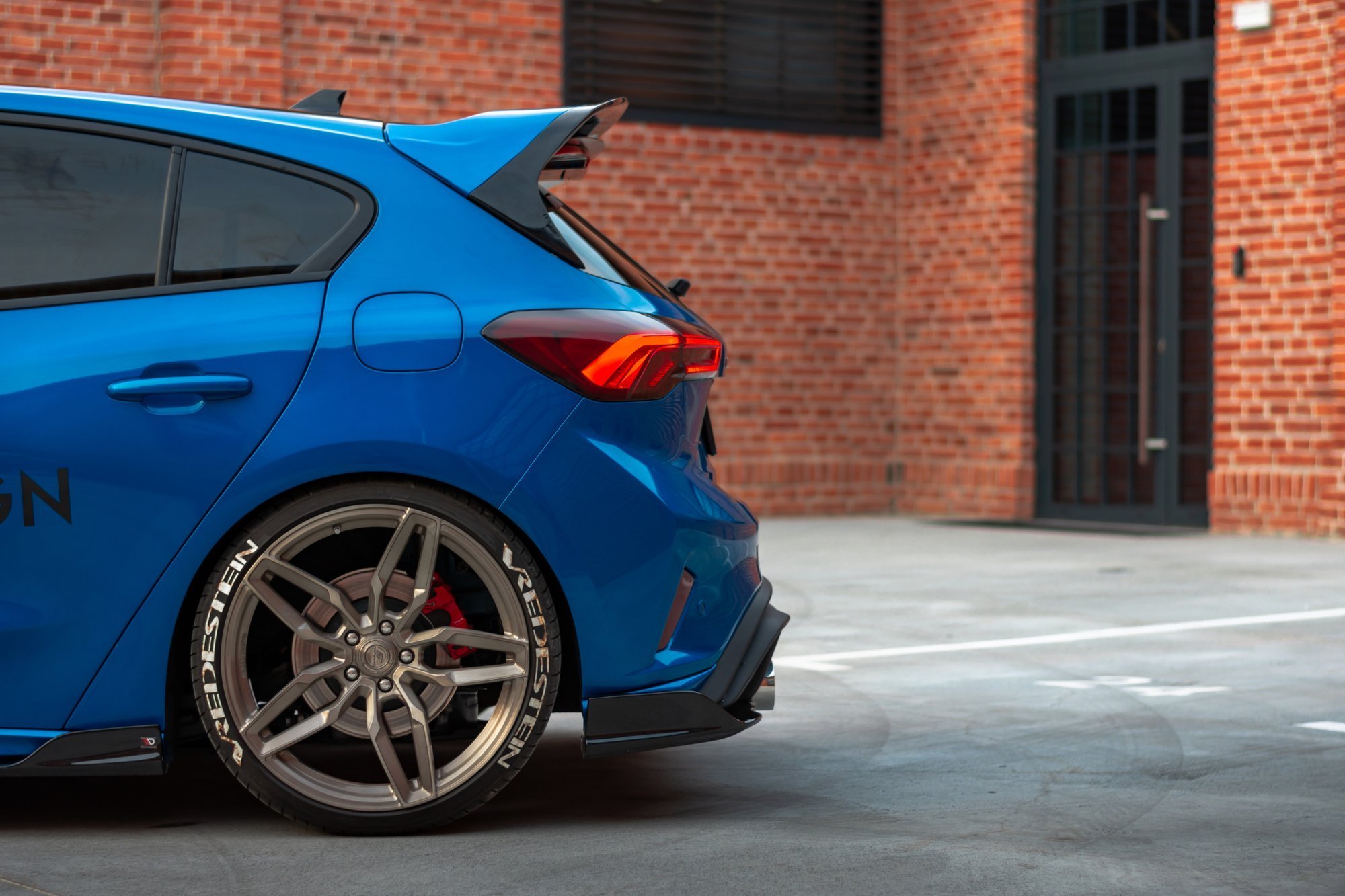 Rear Splitter Ford Focus MK4 ST-Line (2018-UP) - 2