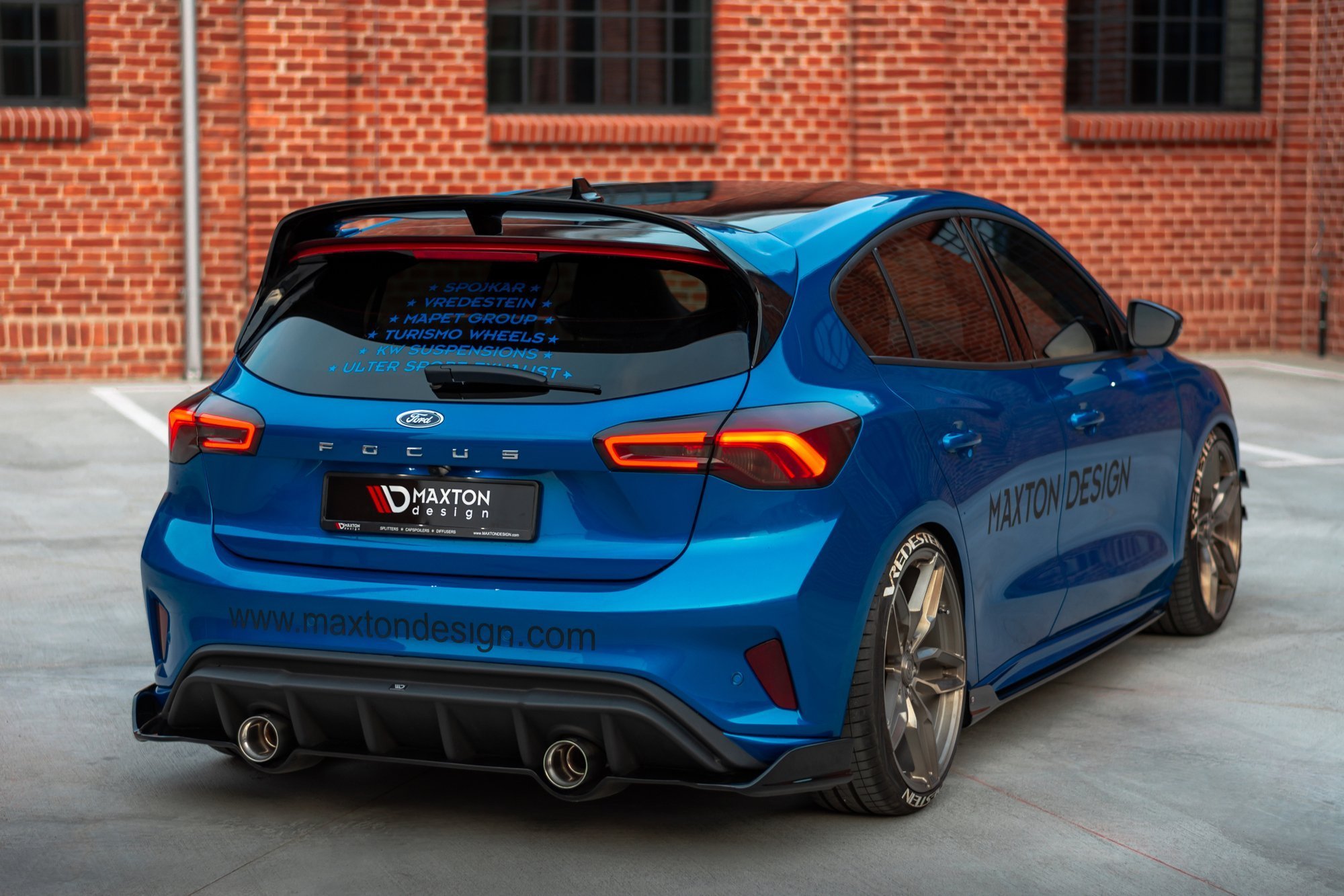 Rear Splitter Ford Focus MK4 ST-Line (2018-UP) - 3