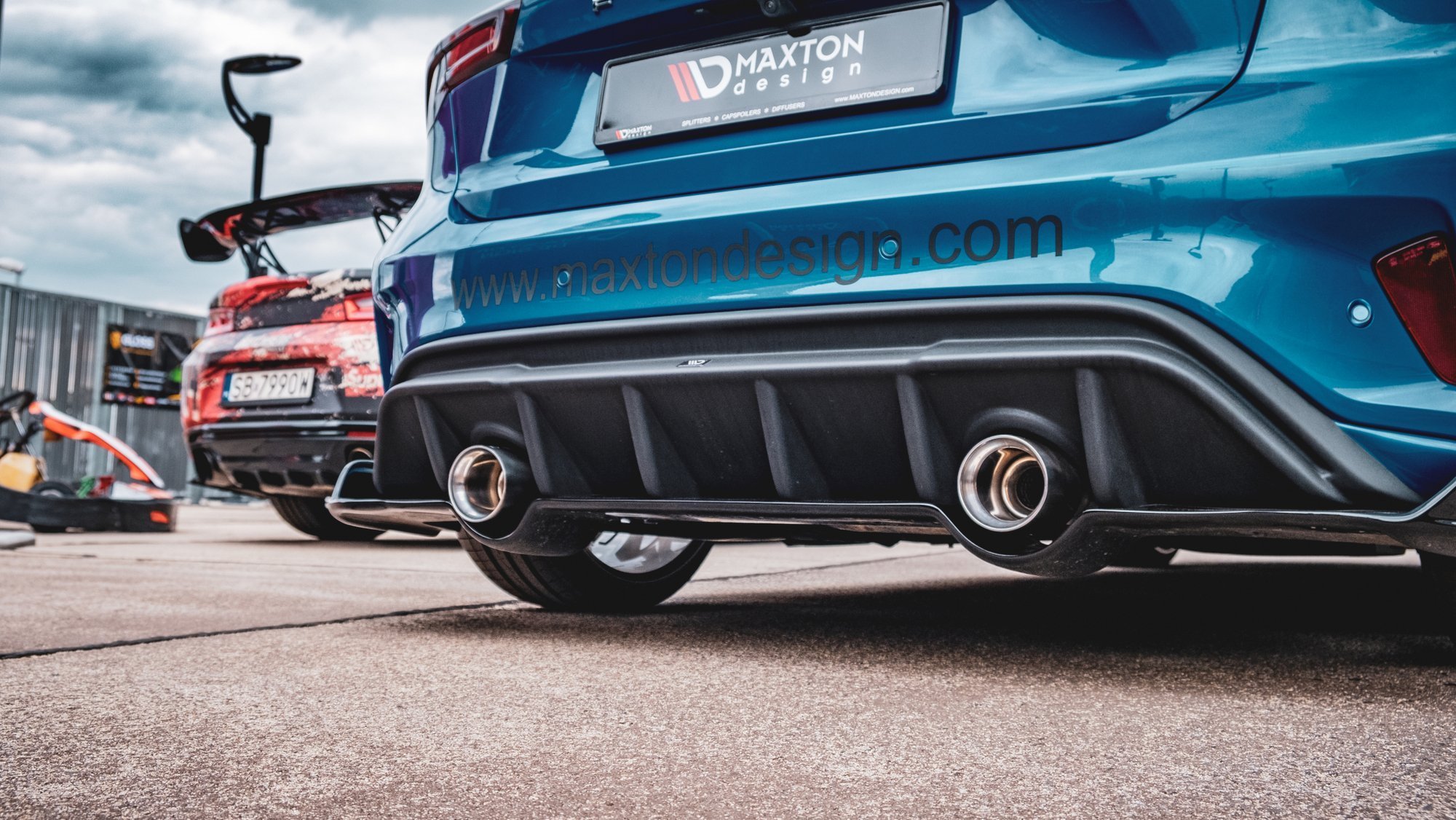 Rear Splitter Ford Focus MK4 ST-Line (2018-UP) - 5