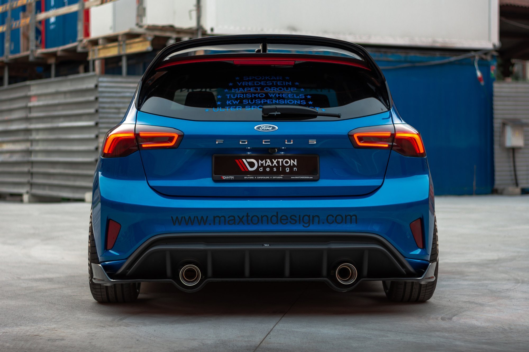 Rear Splitter Ford Focus MK4 ST-Line (2018-UP)