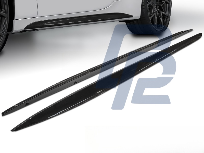 Side Skirt Panel Performance Style Gloss Black for BMW G22 G23 2020–2024 - 3