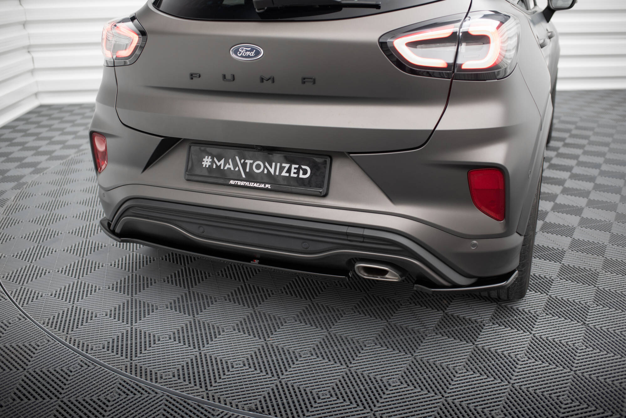 Rear Side Splitters Ford Puma ST-Line Mk1 - 4