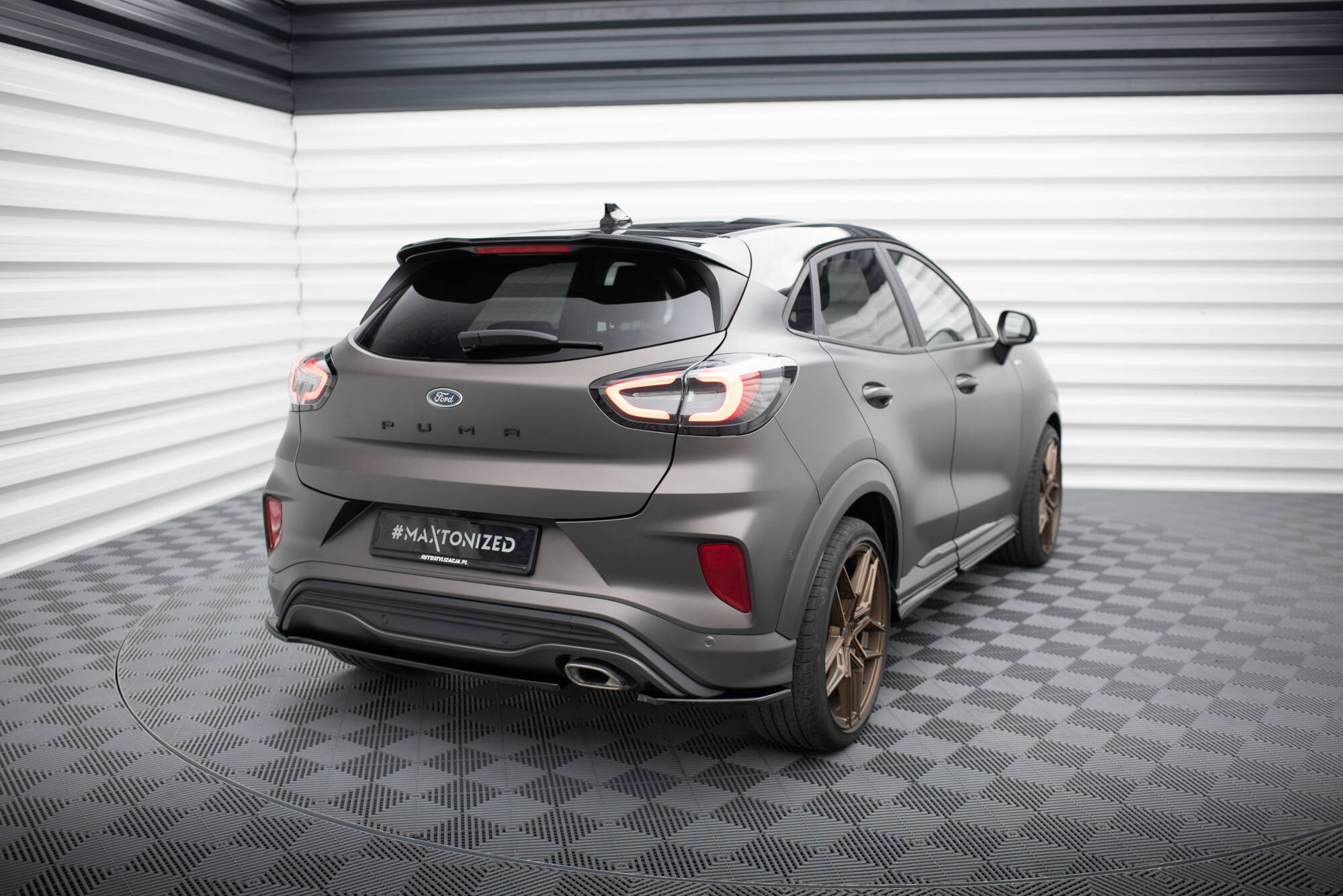Rear Side Splitters Ford Puma ST-Line Mk1 - 2