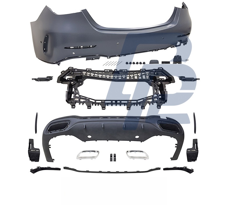 Sport Rear Bumper Style PDC for Mercedes W206 2021–2026 - 6