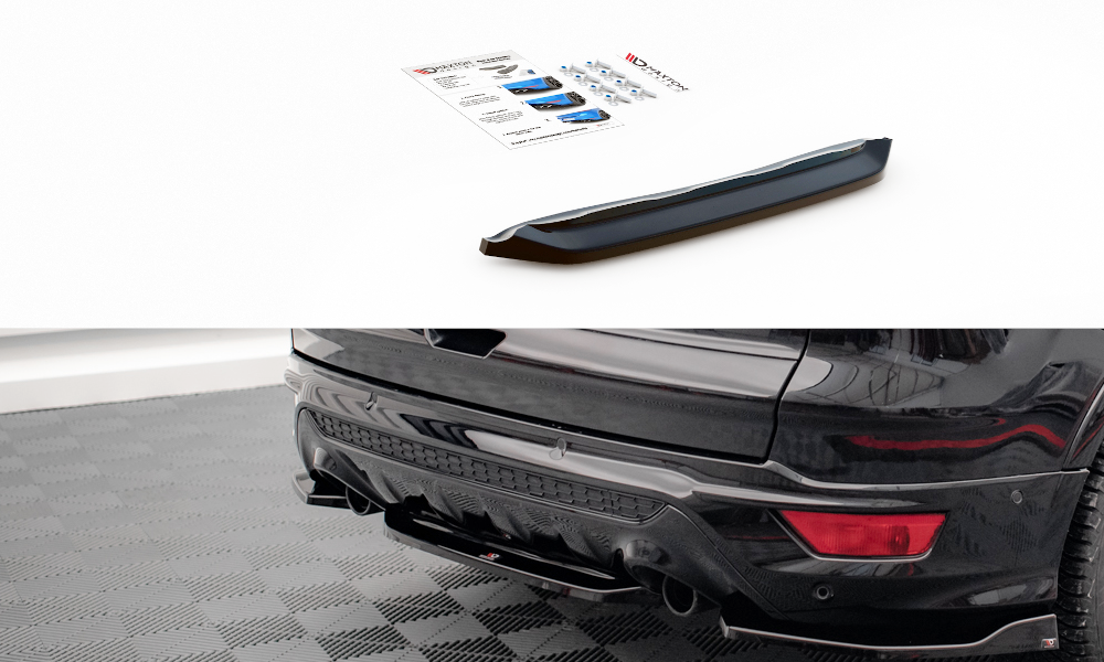Central Rear Splitter Ford Escape ST-Line Mk3 (2012-2019)