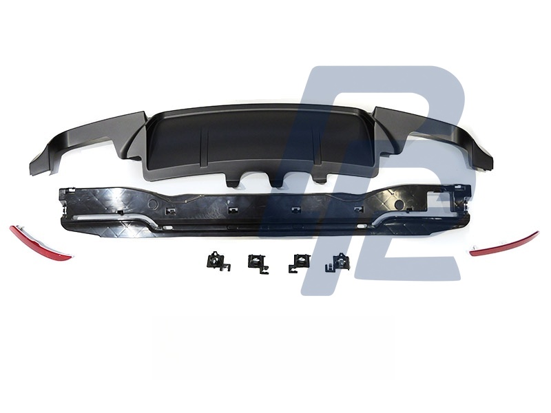 Sport Rear Bumper Style PDC for BMW F10 2010–2016 - 2