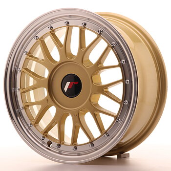 JAPAN RACING JR23 16X7 ET20-45 BLANK GOLD