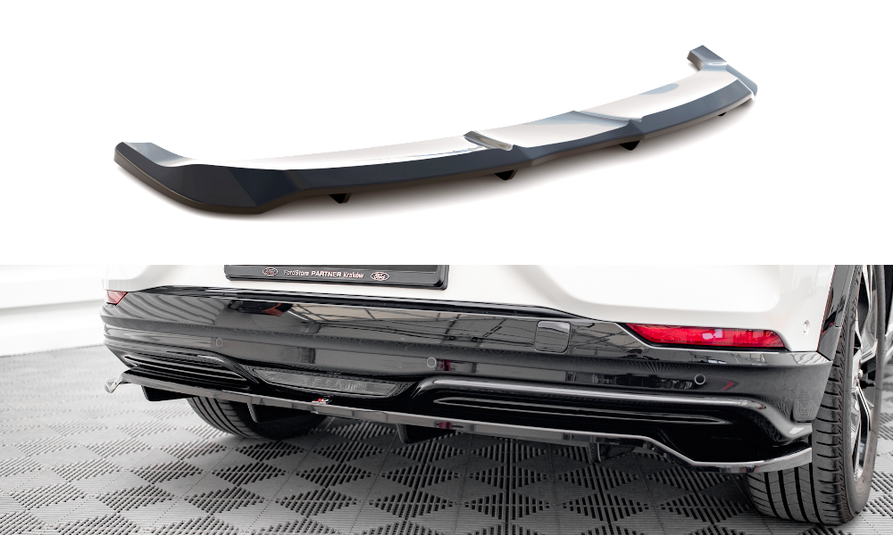 Central Rear Splitter (Vertical Bars) Ford Mustang Mach-e Mk1