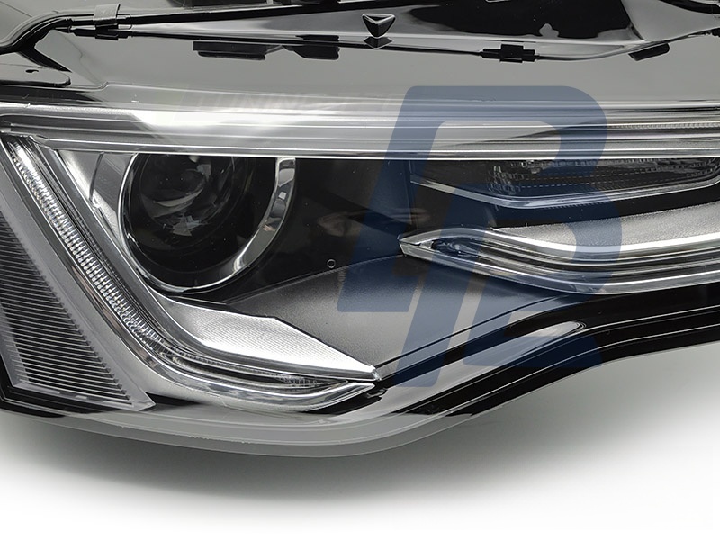 Xenon Headlight Black Right Side TYC for Audi A5 2011–2012 - 8