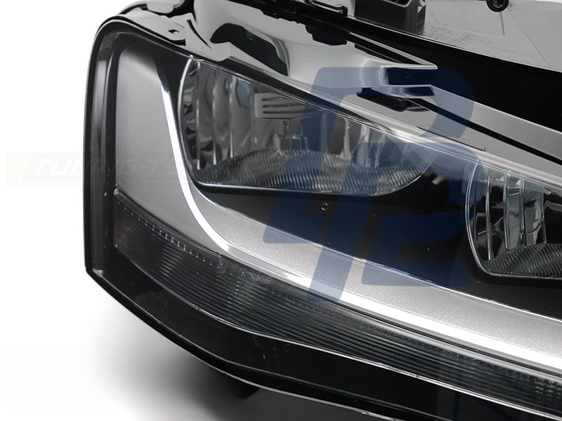 Headlight Black Right Side TYC for Audi A4 B8 2012–2015 - 6