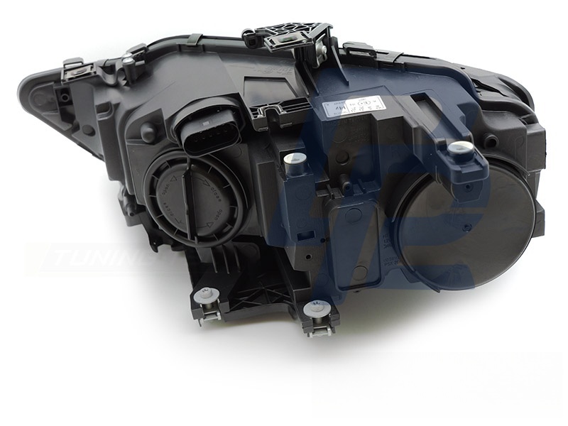 Headlight Black Right Side TYC for Audi A4 B8 2012–2015 - 7