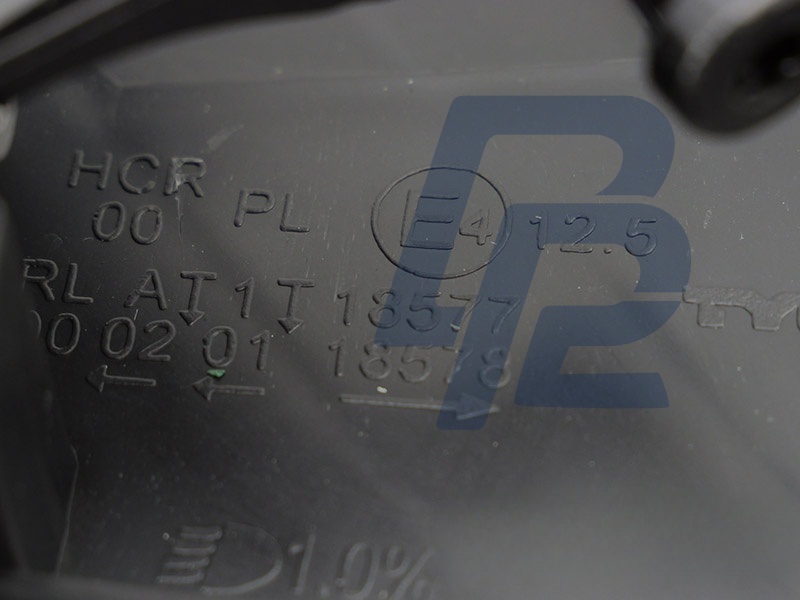 Headlight Black Right Side TYC for Audi A4 B8 2012–2015 - 4