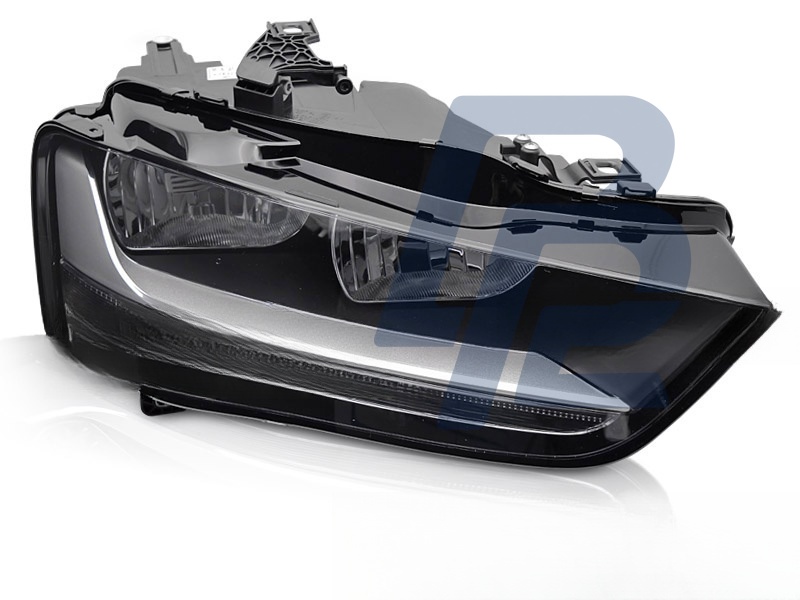 Headlight Black Right Side TYC for Audi A4 B8 2012–2015 - 2