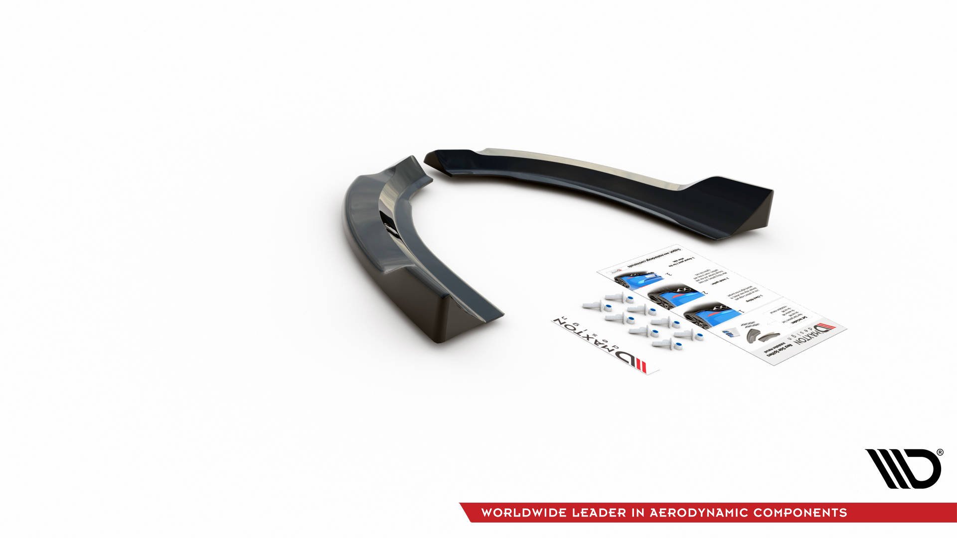 Rear Side Splitters Ford Escape Mk3 (2012-2019) - 5