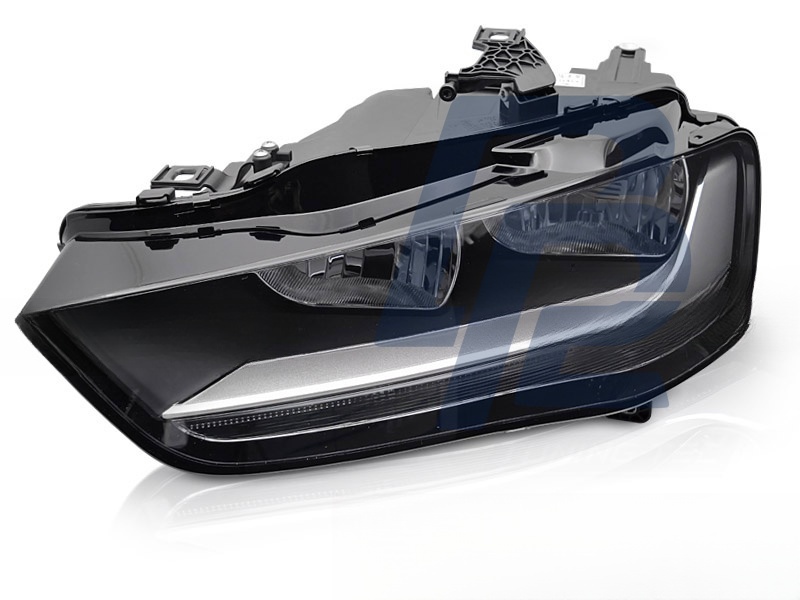 Headlight Black Left Side TYC for Audi A4 B8 2012–2015 - 2