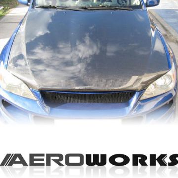 LEXUS IS200/300 AEROWORKS CARBON OEM HOOD