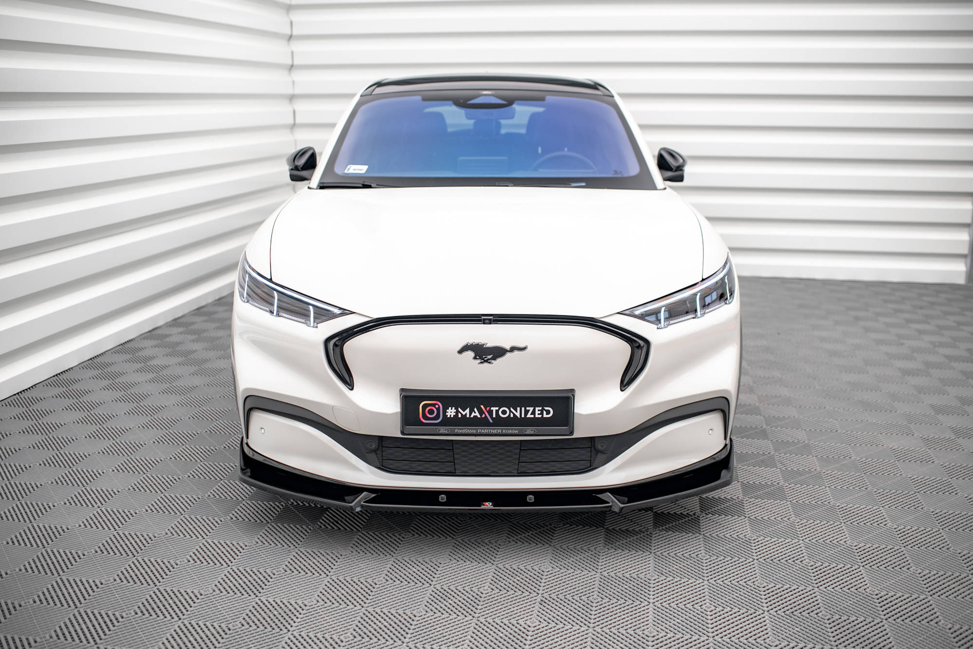 Front Splitter V.1 Ford Mustang Mach-e MK1 - 2