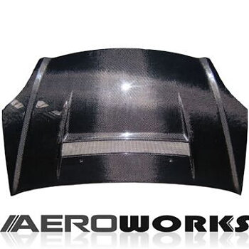 HONDA CIVIC 01-05 HB AEROWORKS CARBON VS2 HOOD