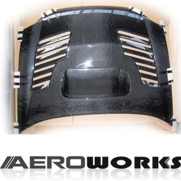 SUBARU IMPREZA WRX GD-A/B 01+ AEROWORKS CARBON TRC HOOD