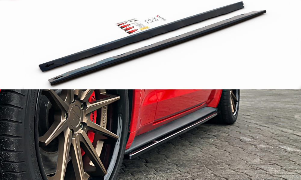 Side Skirts Diffusers Ford Mustang MK6 Facelift (2017-)