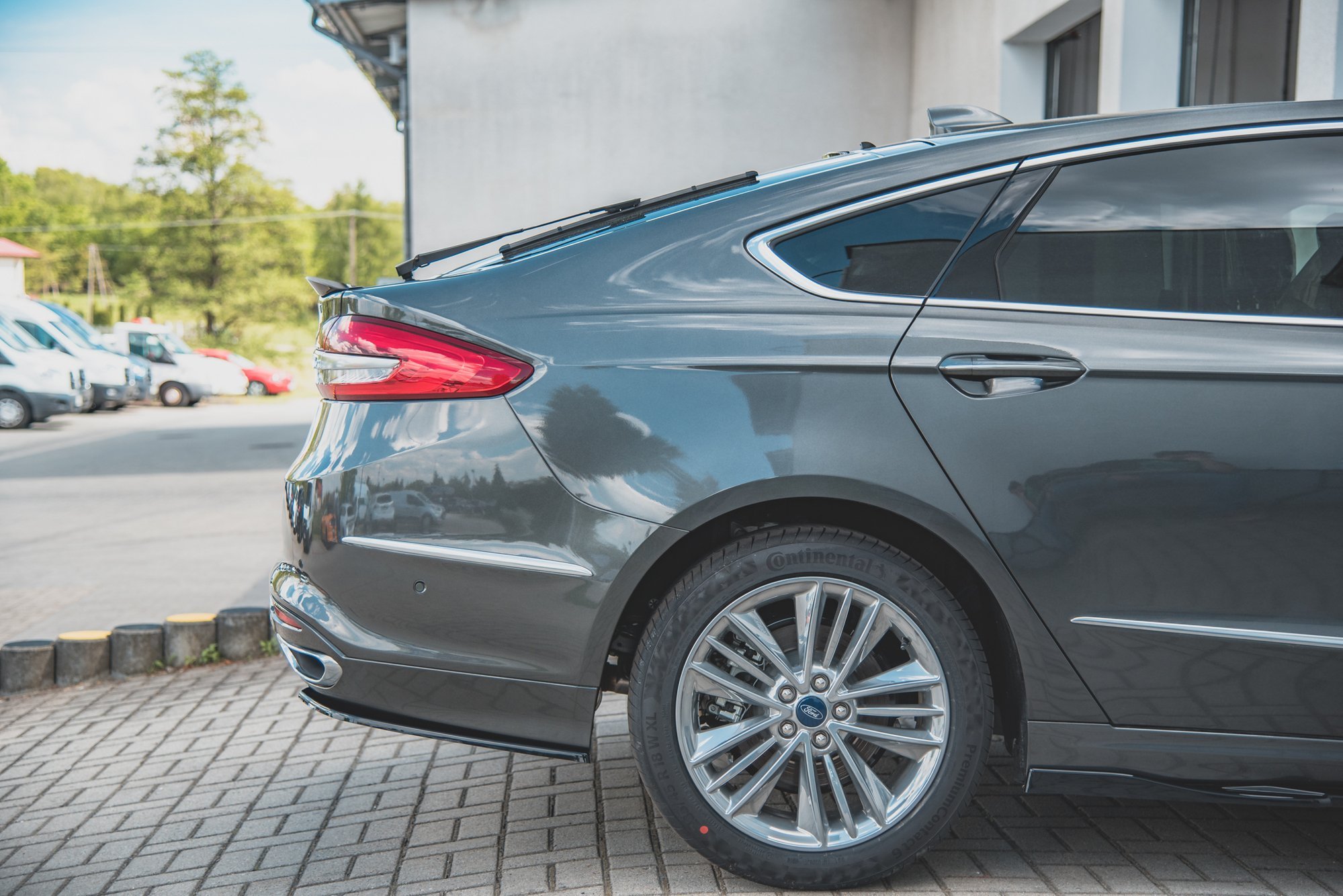 Rear Side Splitters Ford Mondeo Vignale Mk5 Facelift - 5