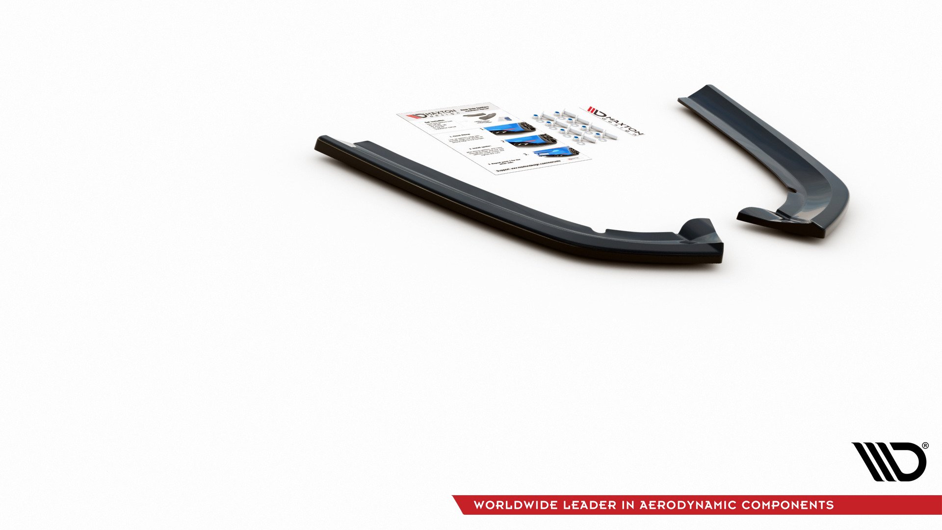 Rear Side Splitters Ford Mondeo Vignale Mk5 Facelift - 8