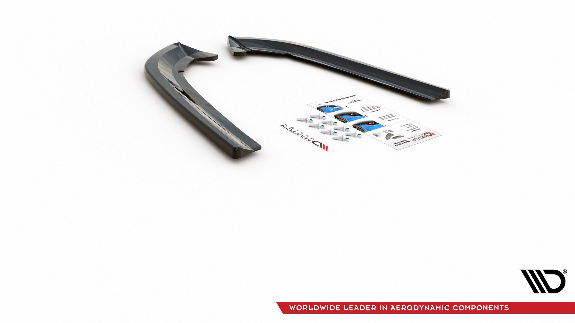 Rear Side Splitters Ford Mondeo Vignale Mk5 Facelift - 7