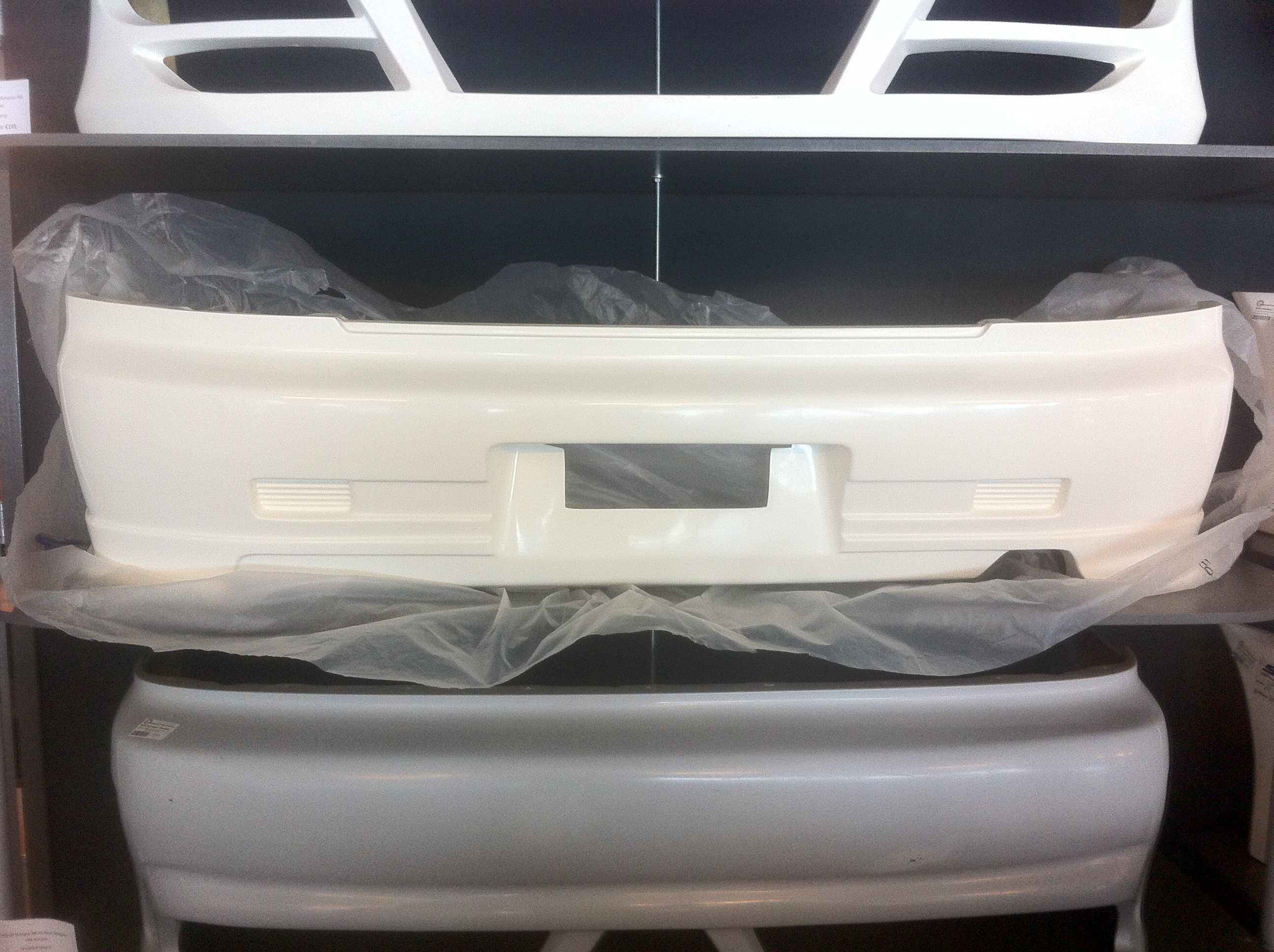 SALE: MITSUBISHI LANCER EVO VIII 02+ AEROWORKS REAR BUMPER TRC-STY