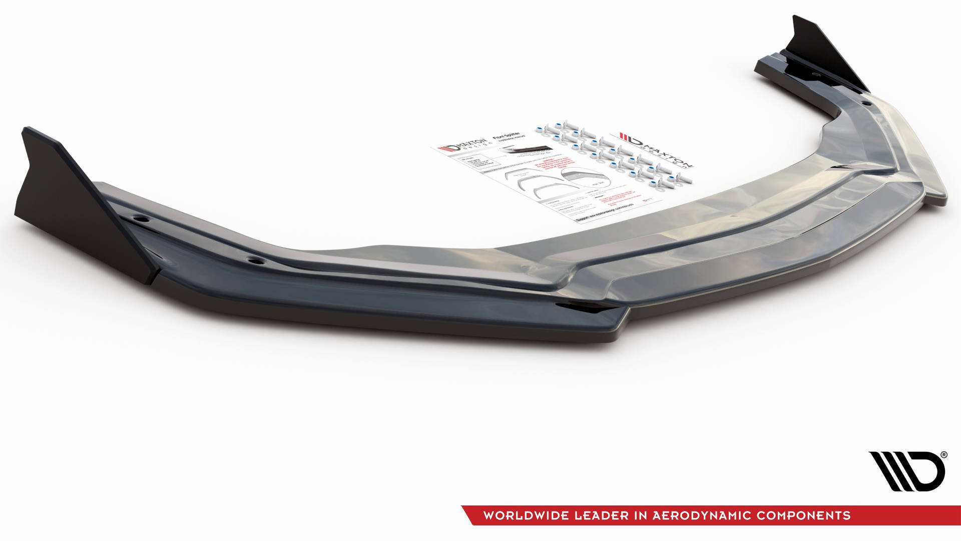 Front Splitter V.2 + Flaps Ford Mustang GT Mk6 Facelift - 6