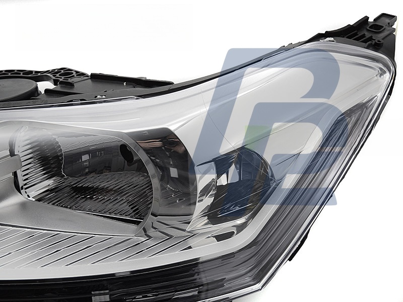Headlight Chrome Left Side TYC for Citroen C5 2008–2010 - 5