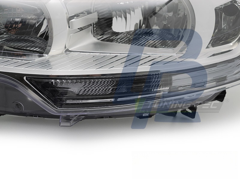 Headlight Chrome Left Side TYC for Citroen C5 2008–2010 - 2