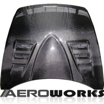 MAZDA RX8 AEROWORKS CARBON VRS HOOD
