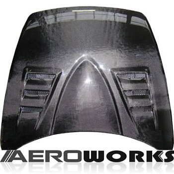 MAZDA RX8 AEROWORKS CARBON VRS HOOD