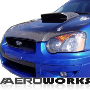 SUBARU IMPREZA GD-A/B 04+ AEROWORKS CARBON STI HOOD