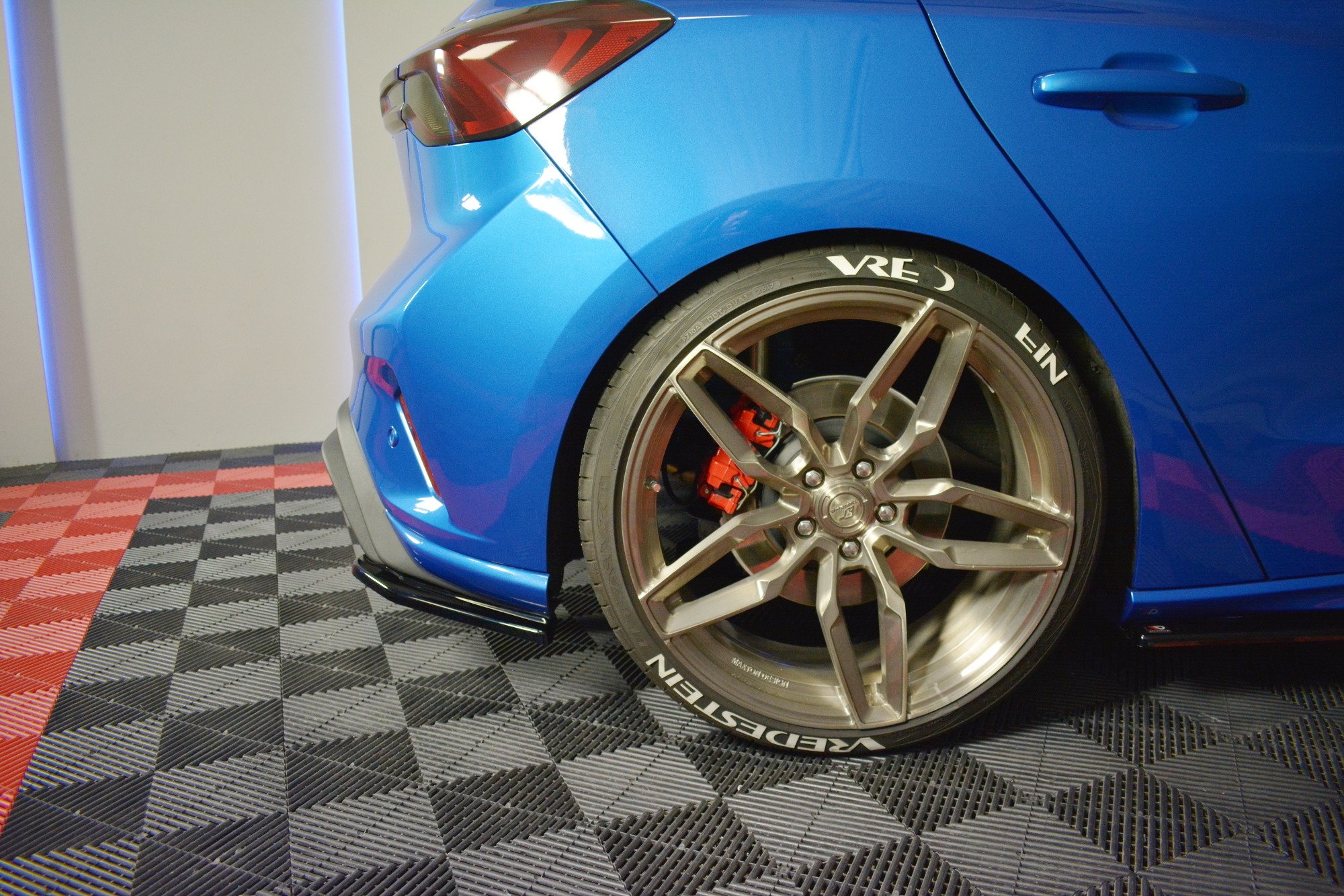 Rear Side Splitters V.2 Ford Focus ST-Line Mk4 - 3