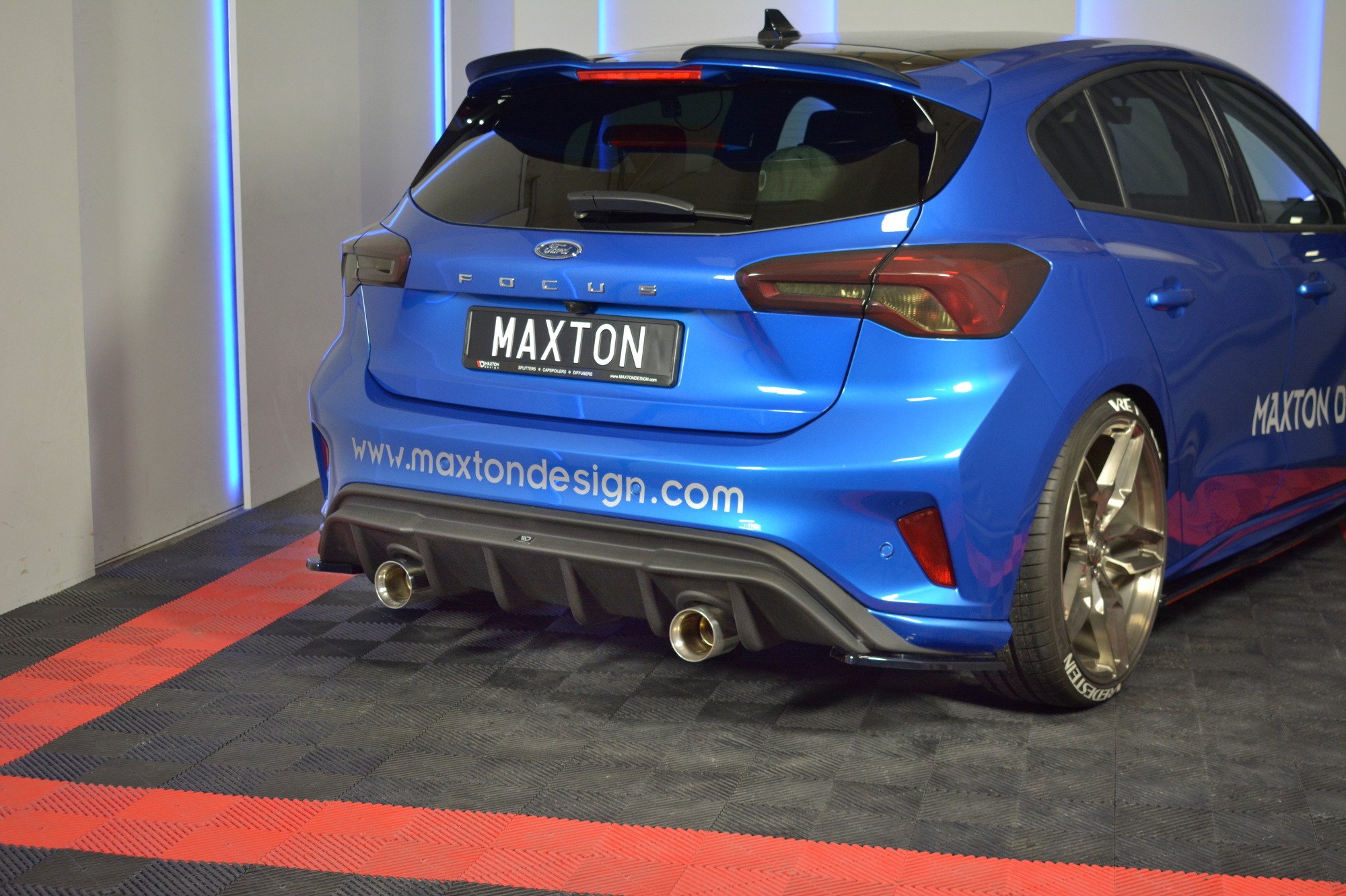 Rear Side Splitters V.2 Ford Focus ST-Line Mk4 - 2