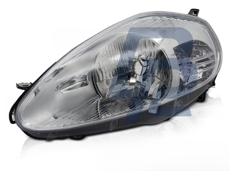 Headlight Chrome Left Side TYC for Fiat Grande Punto 2005–2008 - 5