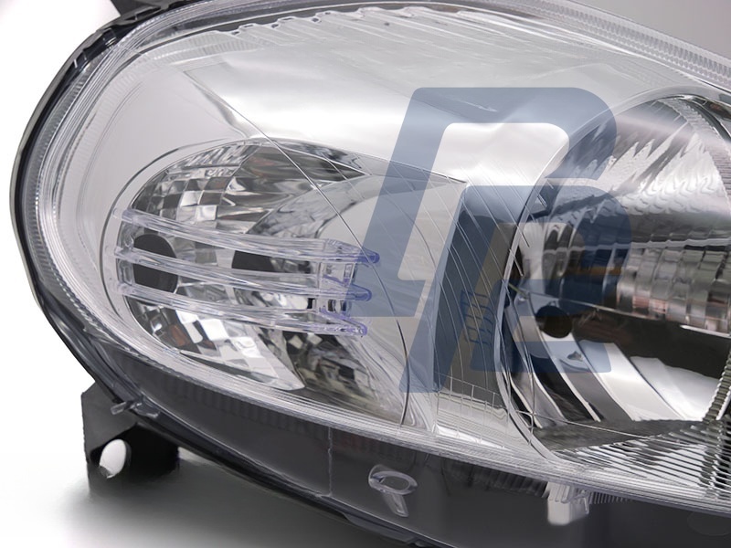 Headlight Chrome Right Side TYC for Fiat Grande Punto 2005–2008 - 3