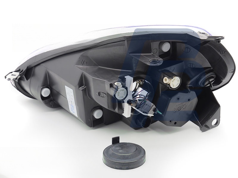 Headlight Chrome Right Side TYC for Fiat Grande Punto 2005–2008 - 4